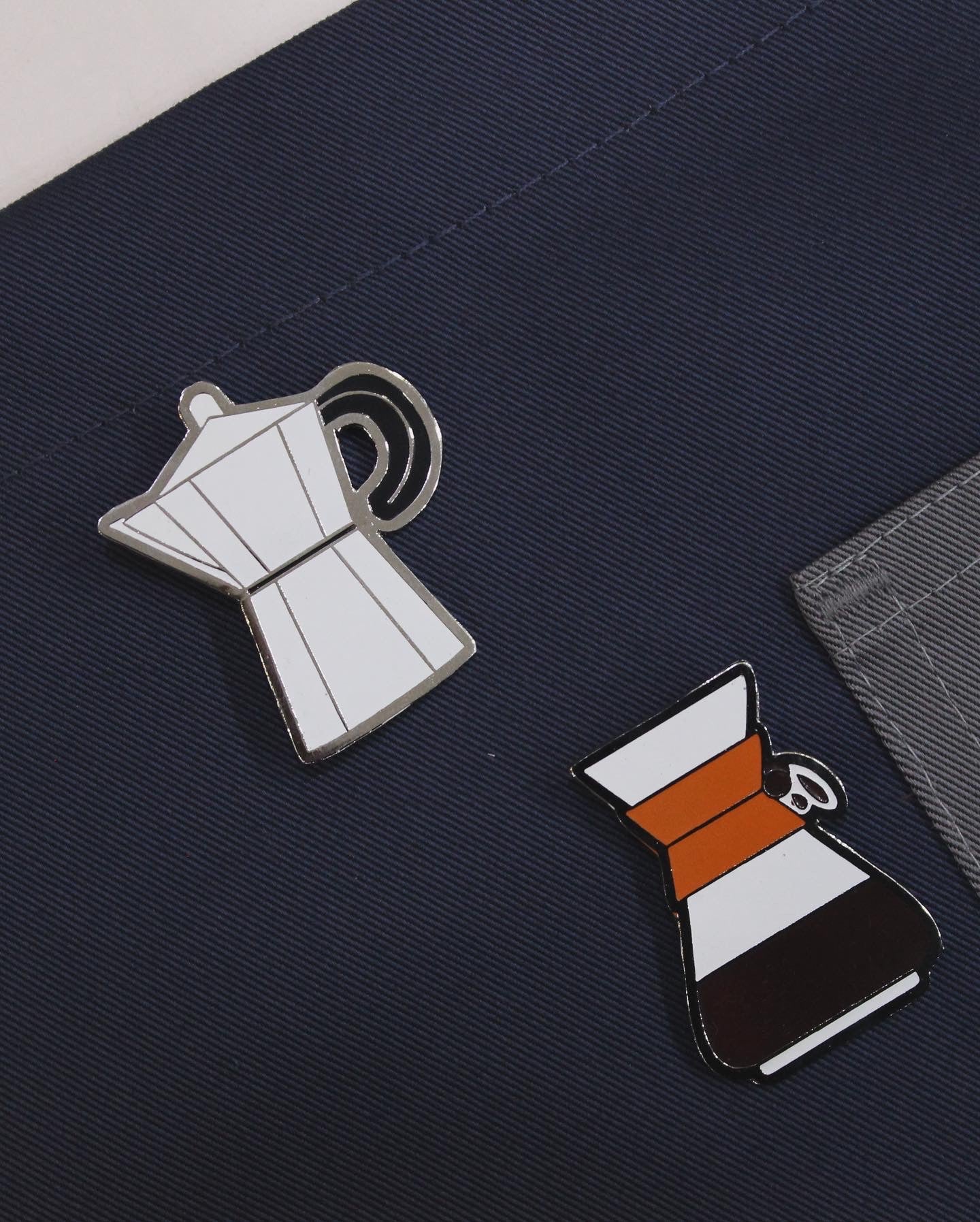 ENAMEL PINS - MOKA POT