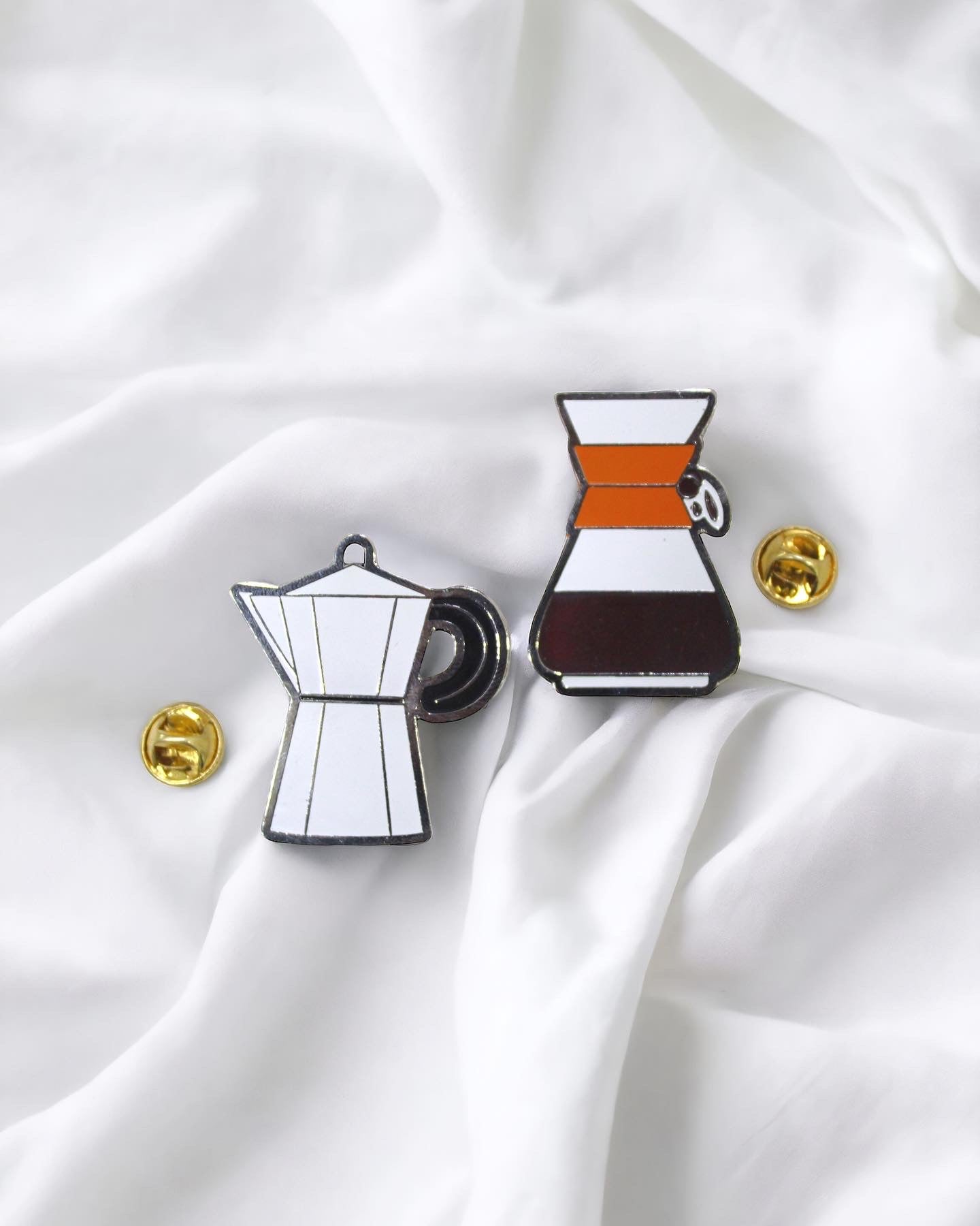 ENAMEL PINS - MOKA POT