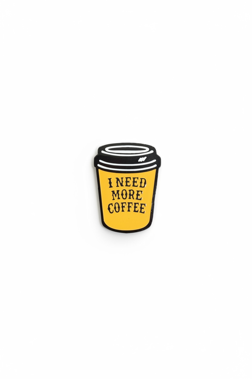 ENAMEL PINS - COFFEE