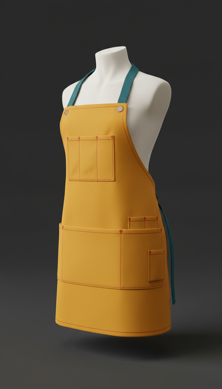 Bold Stripe Everyday Apron