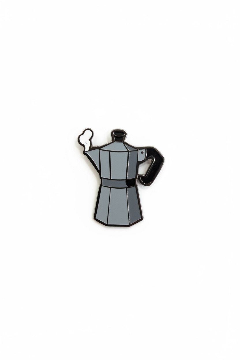 ENAMEL PINS - MOKA POT