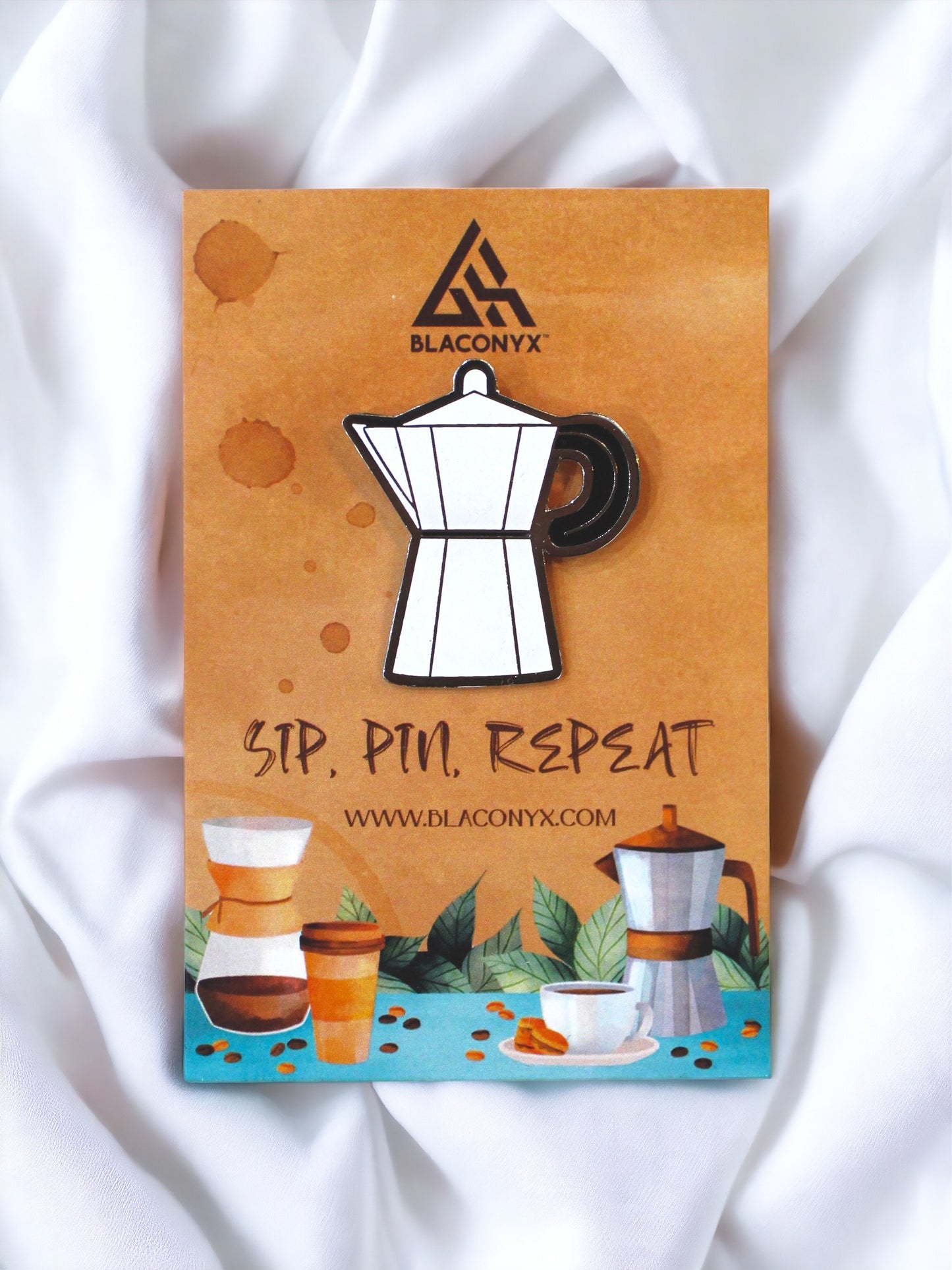 ENAMEL PINS - MOKA POT