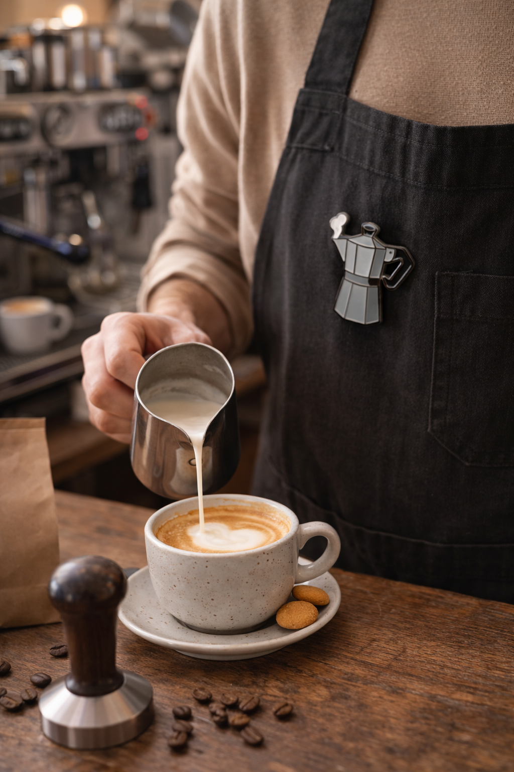 ENAMEL PINS - MOKA POT
