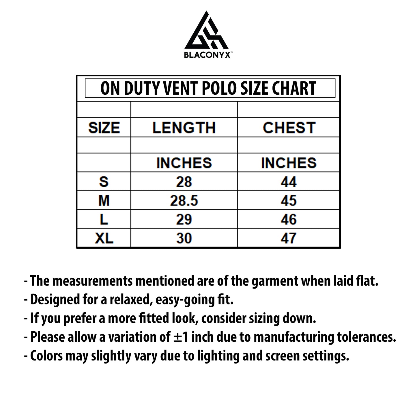 ON DUTY VENT POLO